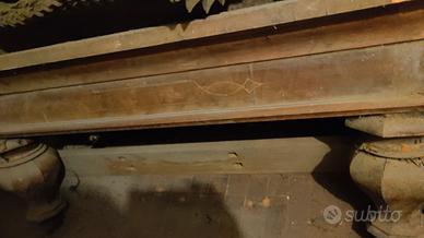 Biliardo d'epoca da restaurare