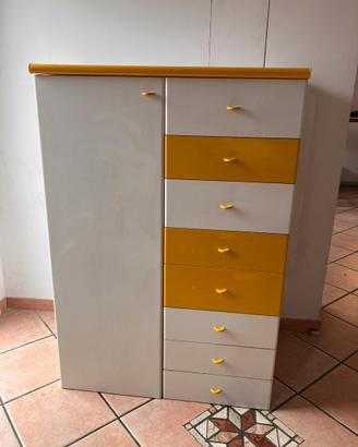 Cassettiera/ armadio per cameretta