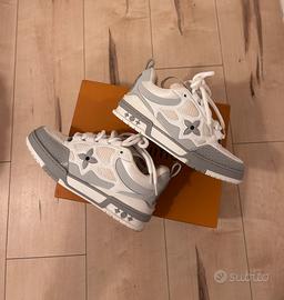 Loui Vuitton Skate Grey and White, Taglia 42