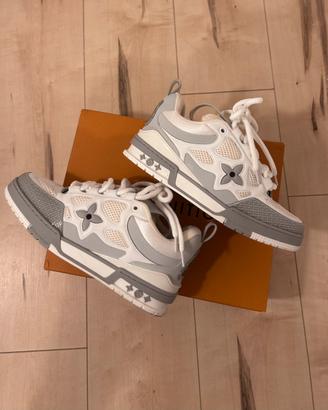 Loui Vuitton Skate Grey and White, Taglia 42
