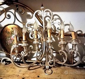 applique artigianale in ferro battuto 