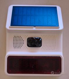 Sirena Allarme WiFi ricarica solare