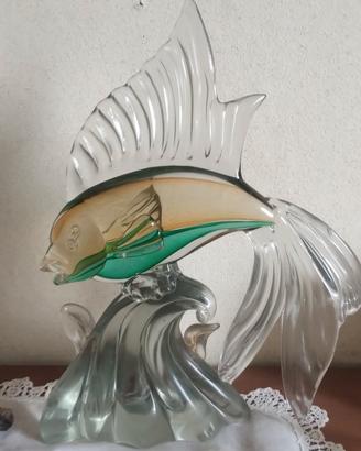 Scultura pesce Murano - Babini