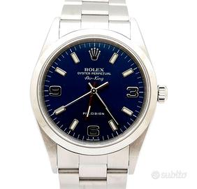 Rolex Air King Precision ref. 14000 Blue Dial