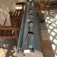 Serranda da garage coibentata motorizzata.