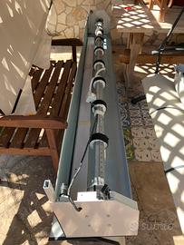 Serranda da garage coibentata motorizzata.