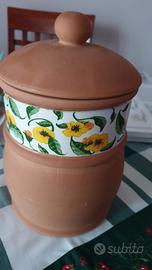 Barattolo in terracotta
