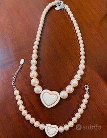 Set collana e bracciale Perle Thun bijoux