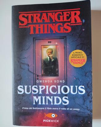 libro di stranger things suspicious minds 