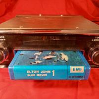 Autoradio vintage HITACHI CST-153 con stereo 8