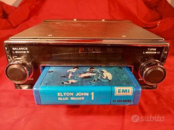 Autoradio vintage HITACHI CST-153 con stereo 8