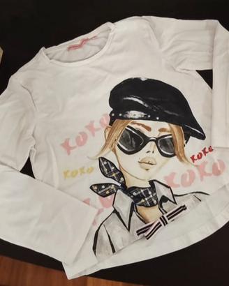 Maglia manica lunga 9-10 anni