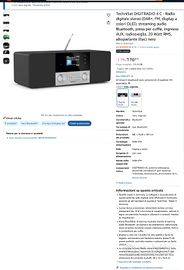 Radio dab Technisat 4 C