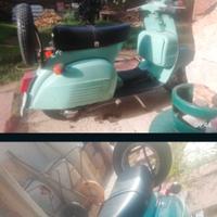 Vespa Italiana di origine Indiana , storica. 