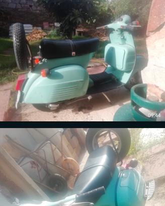 Vespa Italiana di origine Indiana , storica. 