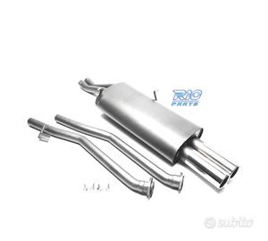 SILENZIATORE DI SCARICO PER BMW SERIE 3 E30 L6 198