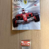 F1-05054 perno della ruota posteriore sinistra