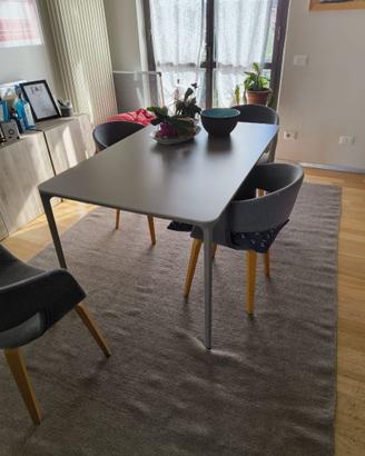 Tavolo Sovet Italia mod. Slim 140x90 estendibile