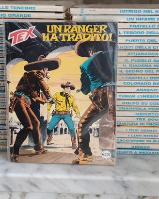 TEX COSTOLA BIANCA LOTTO 50 ALBI DAL 500 AL 549