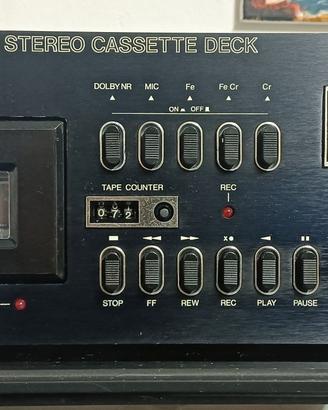 piastra registratore cassette europhon rck 2000