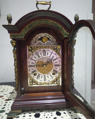 Orologio da tavolo con fasi lunari anni 50