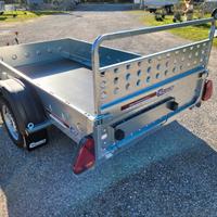 CARRELLO RIMORCHIO CRESCI PT6C CON RAMPA SALITA