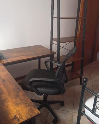 Camera completa 8 pezzi - stile industriale