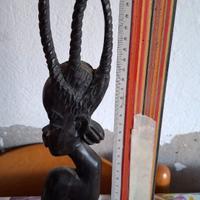 statua africana in ebano