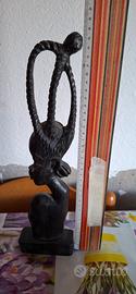statua africana in ebano