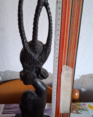 statua africana in ebano