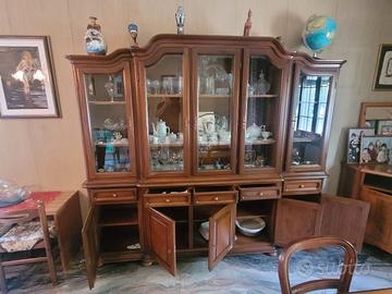 Credenza in  noce massello