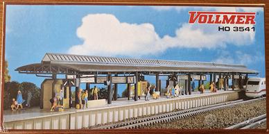 K09- H0 Vollmer 43541 Banchina (2pz) + 5763 Nuovi