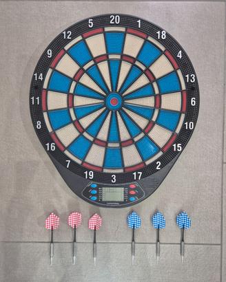 Dart Board Bersaglio Freccette Professionale - Con 12 Freccette In Metallo E Accessori - Ideale Per Principianti Ed Esperti Gioco Freccette Adulti - Foto 13