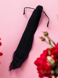 Extension Coda di Cavallo Capelli Veri – 60 cm