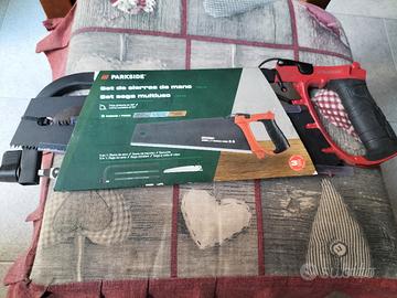 Set Sega 3in1 Parkside nuovo Sigillato 