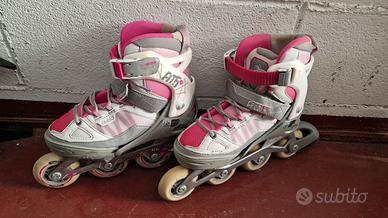Pattini in linea a rotelle roller