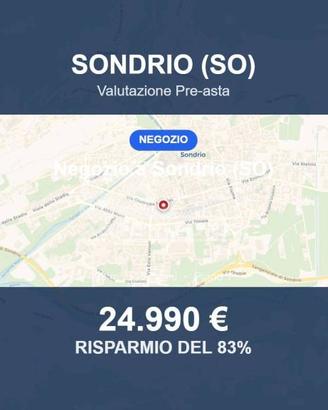 Immobile in asta di 93 m² a Sondrio