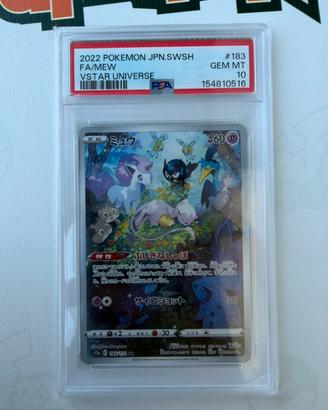 Mew PSA 10 Vstar Universe s12a 183/172 Jap Pokémon