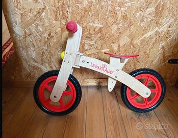 Bici balance in legno