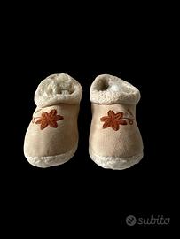 Pantofole Ciabatte ecopelle pelliccia