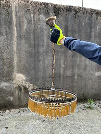 lampadario in ferrro