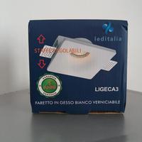 Faretto in gesso ceramico