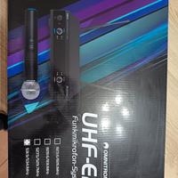 doppio radio microfono omnitronic uhf-e2 