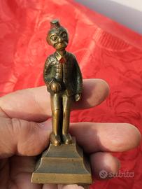 Scultura Fortunello personaggio Happy Hooligan