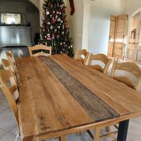 Tavolo in legno 220x100