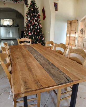Tavolo in legno 220x100
