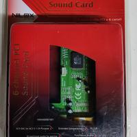 Nilox scheda audio 6 Channel PCI sound card