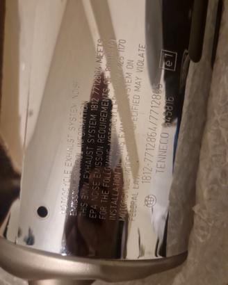 terminale BMW GS 1200 ORIGINALE (BIALBERO)