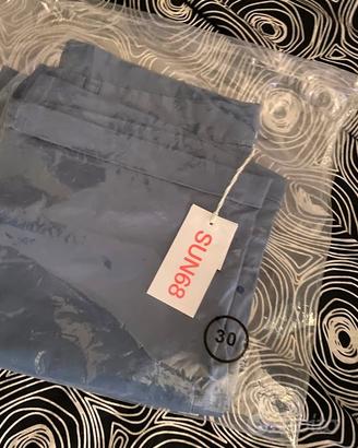 Pantaloncini shorts SUN68 nuovi taglia 30 Blu