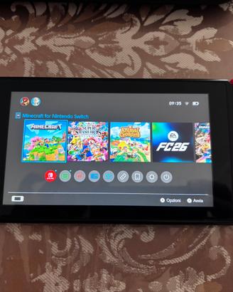 Nintendo switch completa come nuova